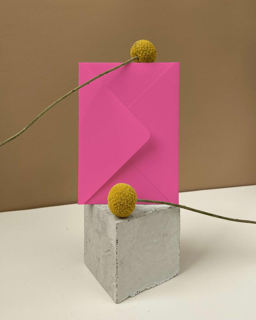 Конверт Ярко-розовый