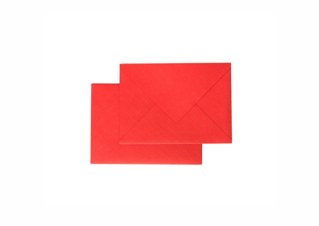Конверт Светло-красный