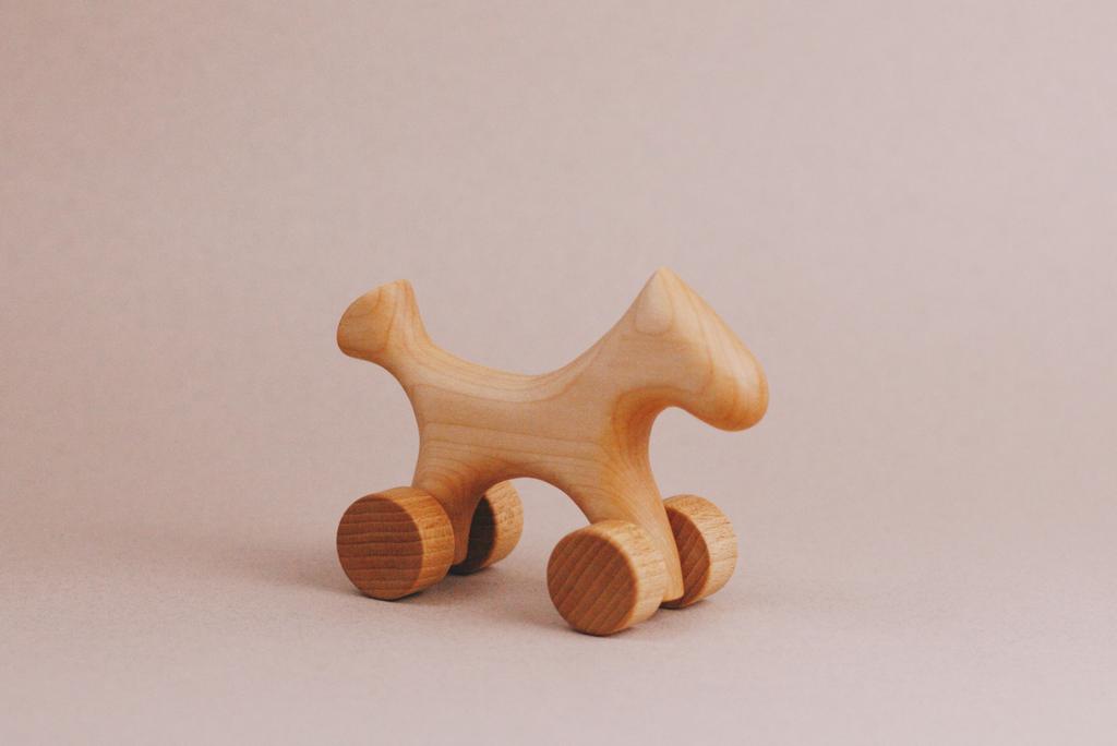 Мини-каталка Лошадка кленовая