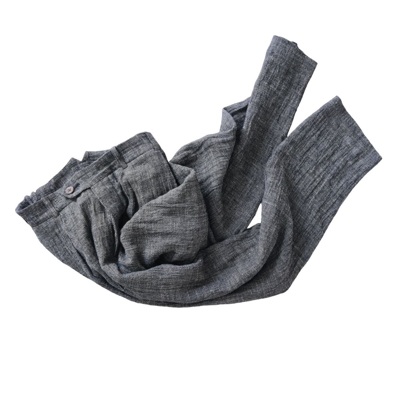 Zduhach's trousers in Lithuanian linen