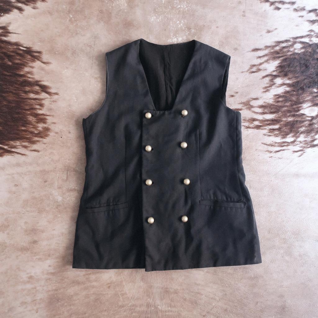 Antique zmai's vest with silver buttons