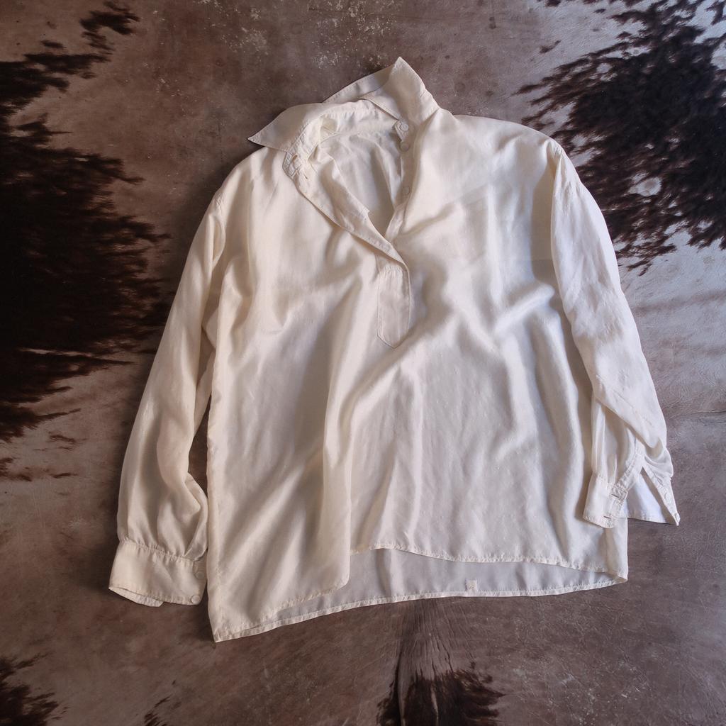 Antique pure silk zmai's shirt