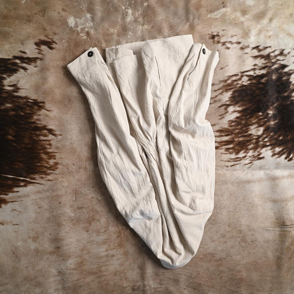 Jacket #5 in undyed linen