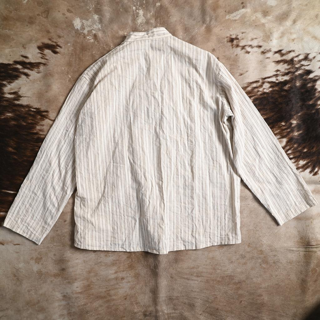 Shirt #01 in sriped linen