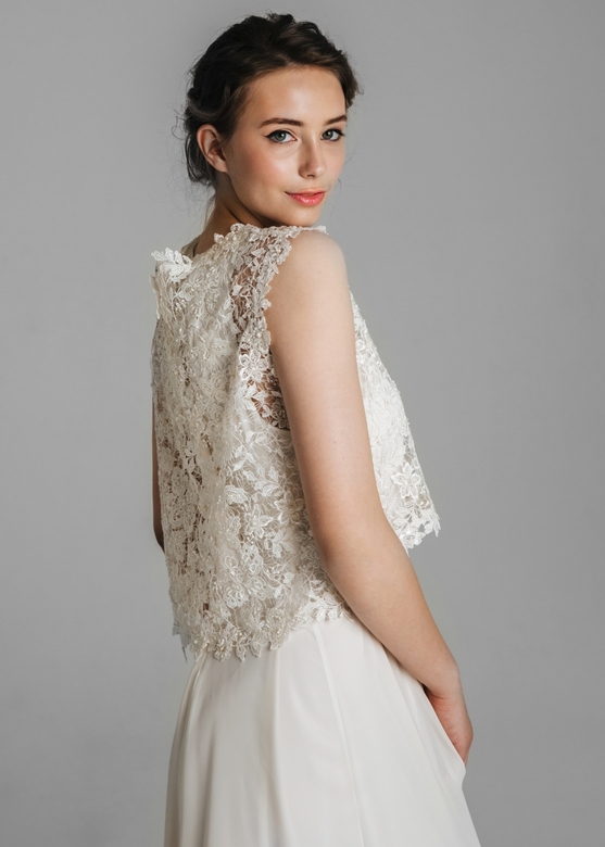 Свадебное платье Чикаго и жакет Форли