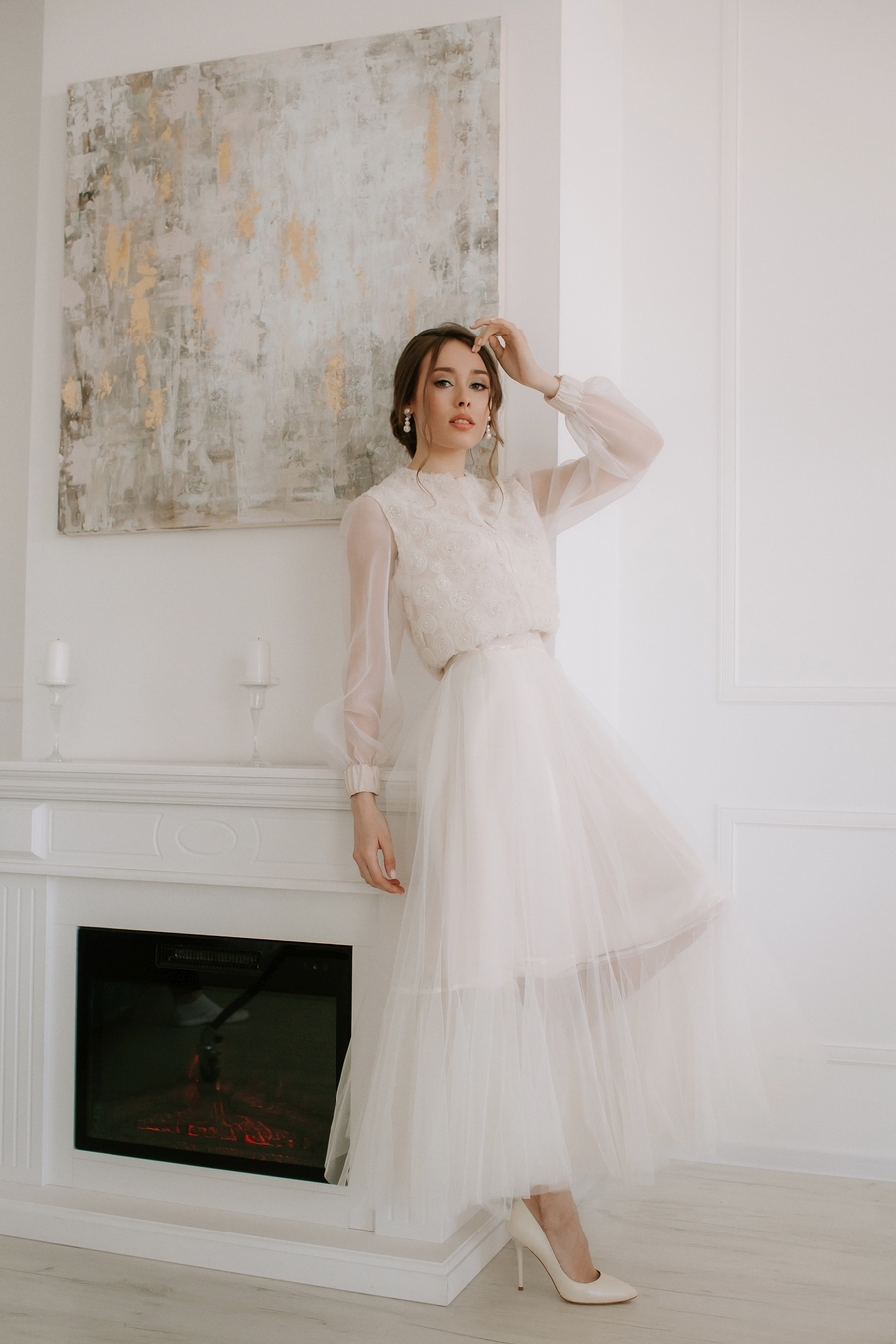 Свадебная куртка-бомбер Фабиани