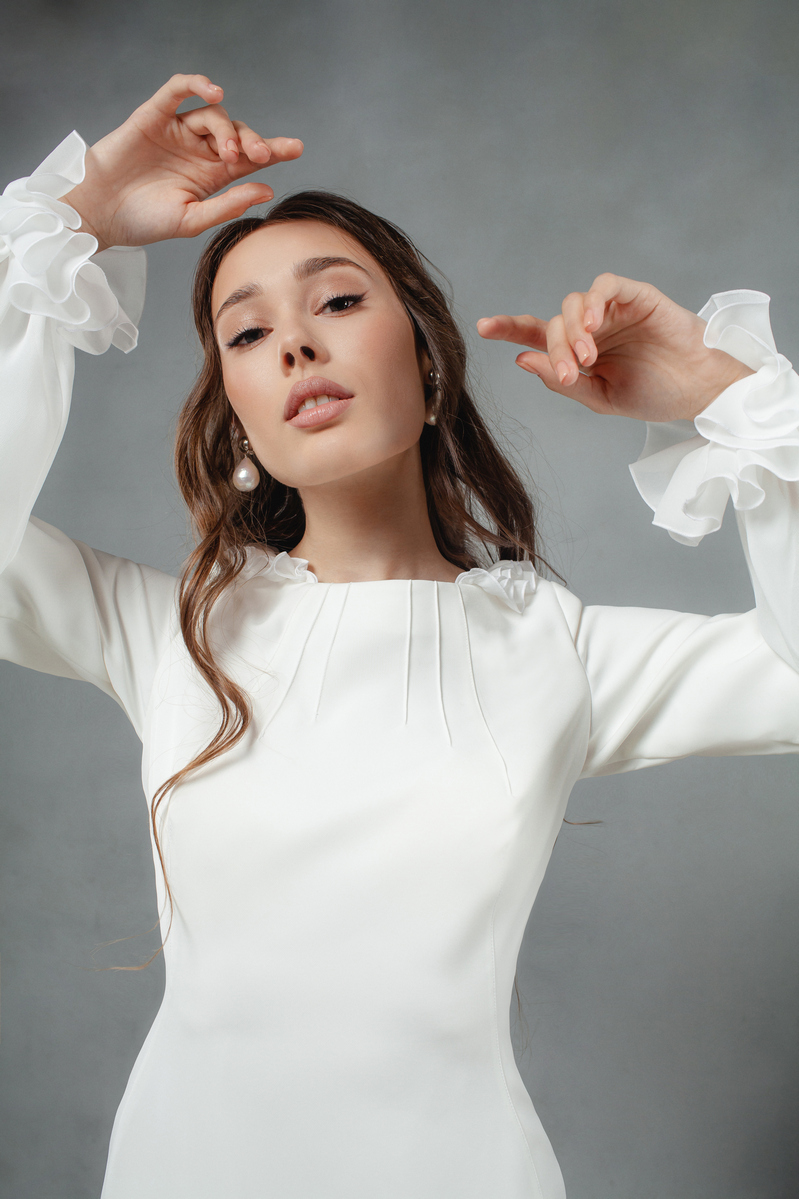 Короткое свадебное платье Марго