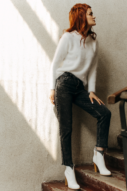 Ангоровый свитер Fluffy