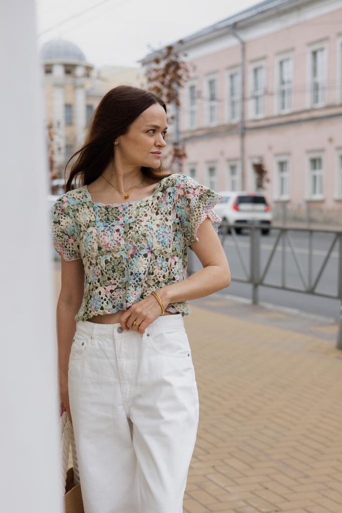 Инструкция топ Фрезия #frezia_top_iiaks Размеры: 40-42, 44-46, 48-50