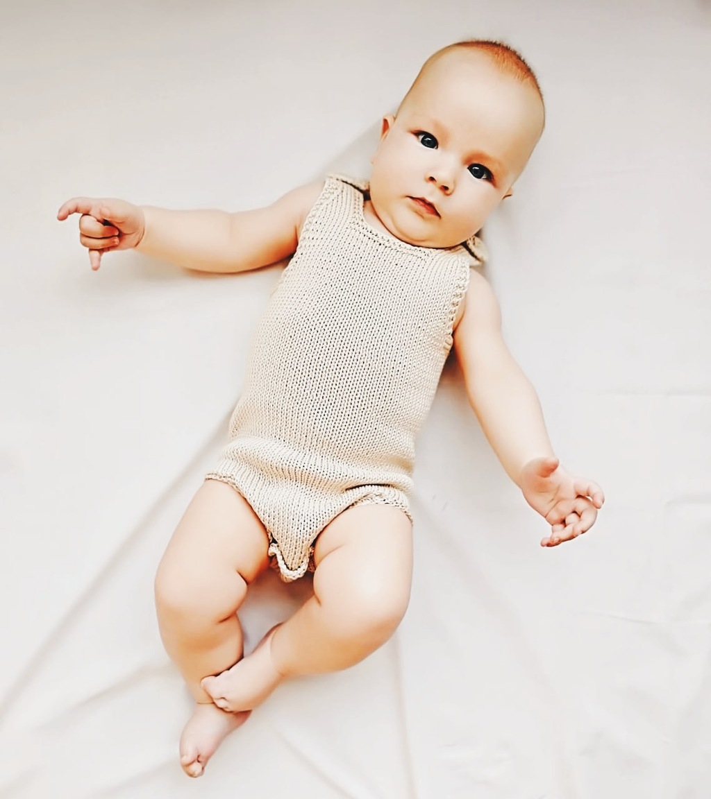 Инструкция. Боди для малышей 3/6 мес.