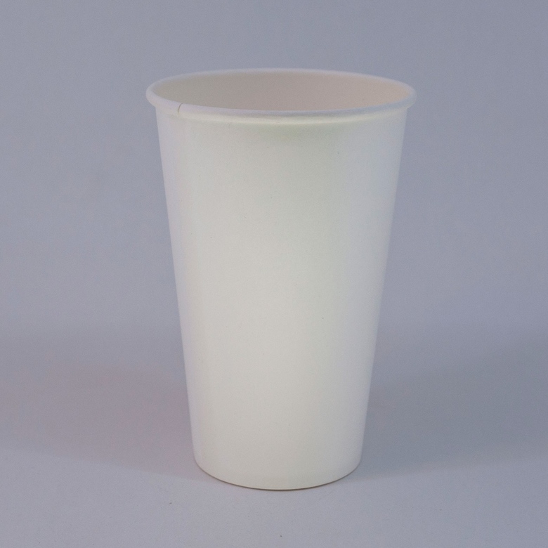 Стакан бумажный 300/340 мл «Без печати», (ГОРЛОВИНА 80 мм), 50 штук/упак.