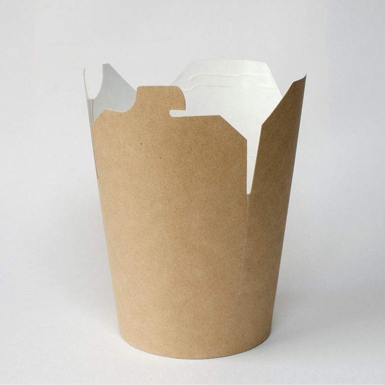 Коробка под лапшу (WOG) China Pack 500 мл «Крафт», 50 штук/упак.