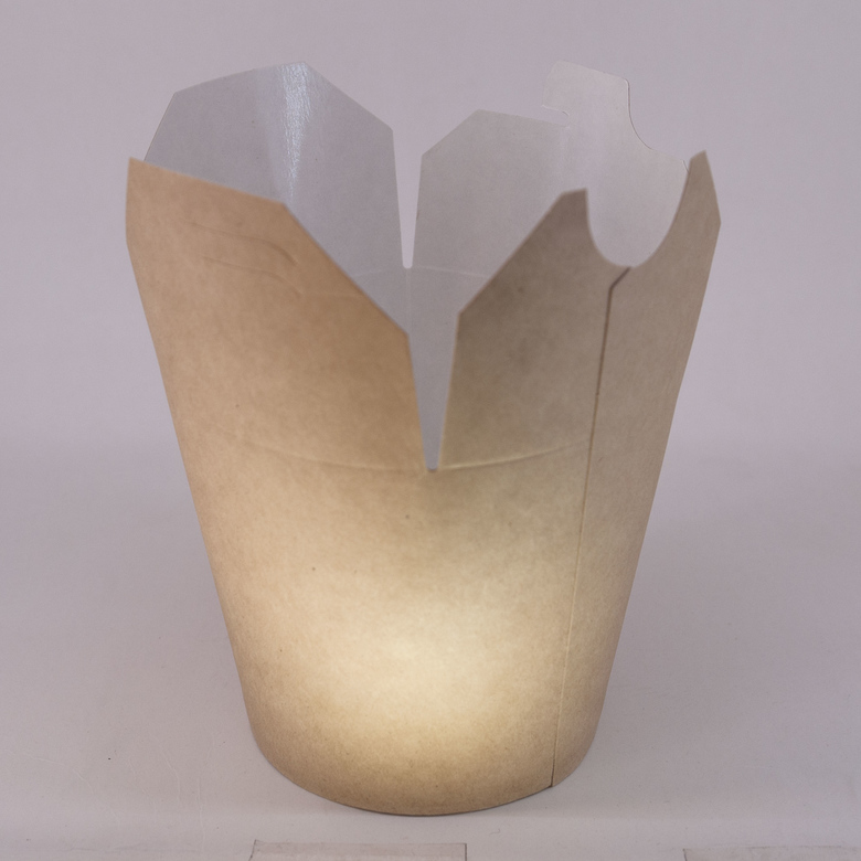 Коробка под лапшу (WOG) China Pack 700 мл «Крафт», 50 штук/упак.