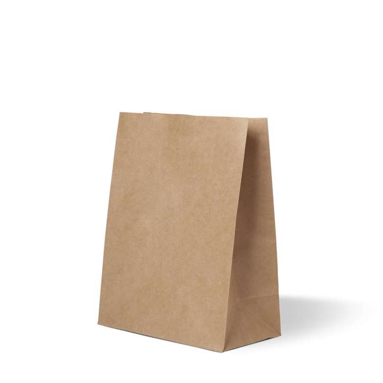 Пакет "на вынос" 120*80*250 мм, 50 г/м2, РФ, 1000 штук/упак.