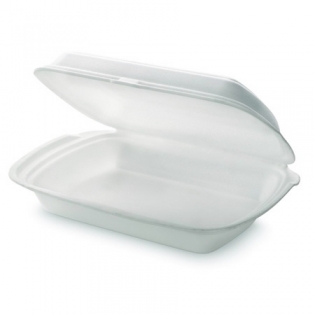 Ланч-бокс односекционный (250x195x68), 100 штук/упак.