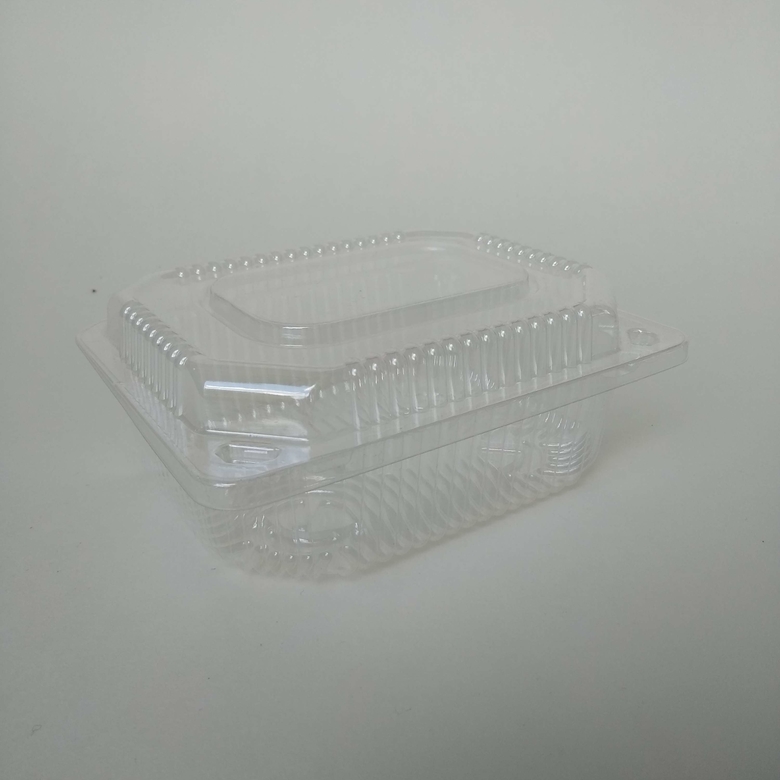 Контейнер УК13Р 450 мл (119x119x59мм), PET, 150 штук/упак.