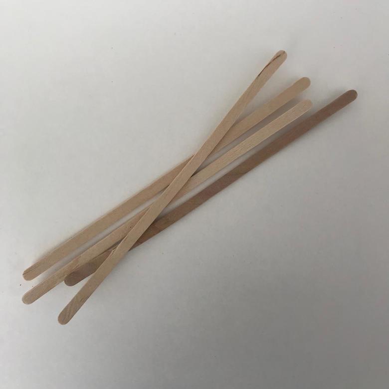 Размешиватель деревянный 180 мм, 500 штук/упак.