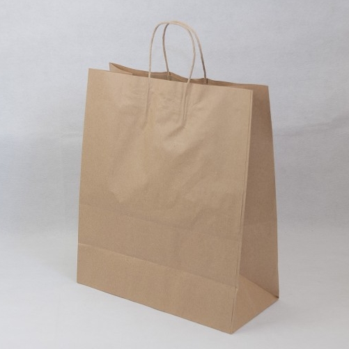 Пакет с витой ручкой "на вынос" 350х150х450, РФ, 10 штук/упак.