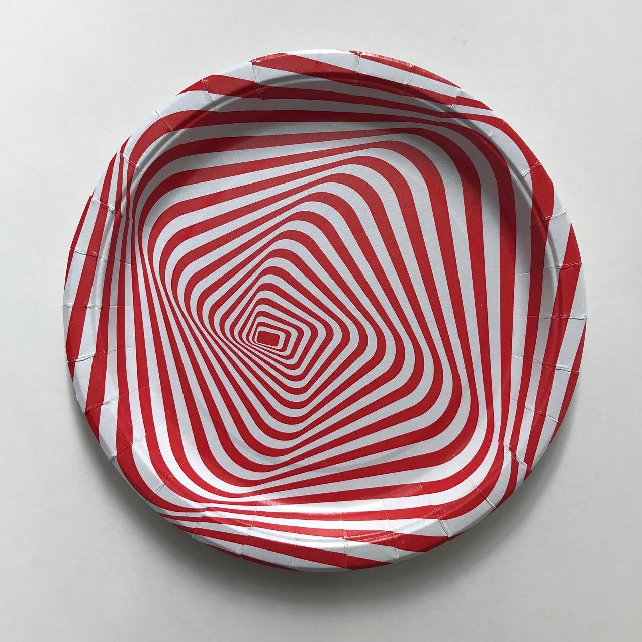 Тарелка бумажная  230 мм "С рисунком" ПРОМА, 50 штук/упак.