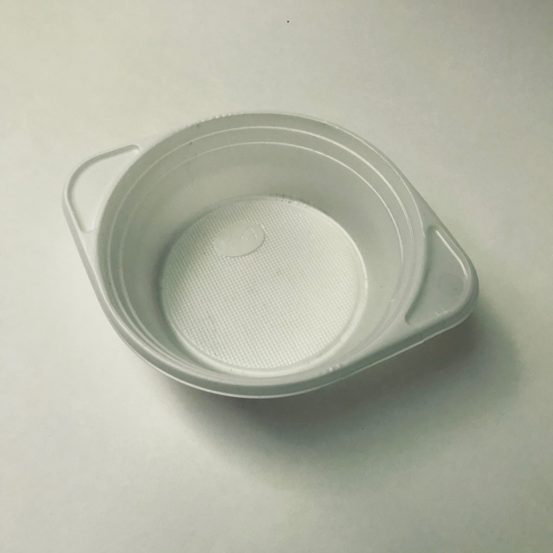 Миска ПП 500 мл, белая, 100 штук/упак.