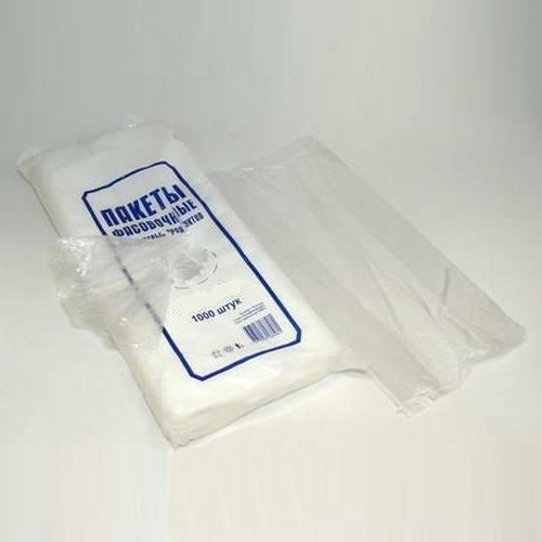 Пакет п/э ПНД, "ФАСОВКА" 10+8*27см, 1 упак.