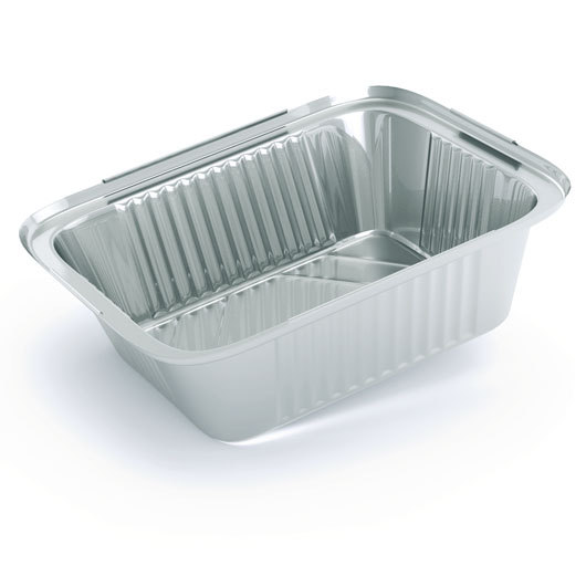 Контейнер алюминиевый прямоугольный R28L (SP24L), 430 мл (120 штук/упак)
