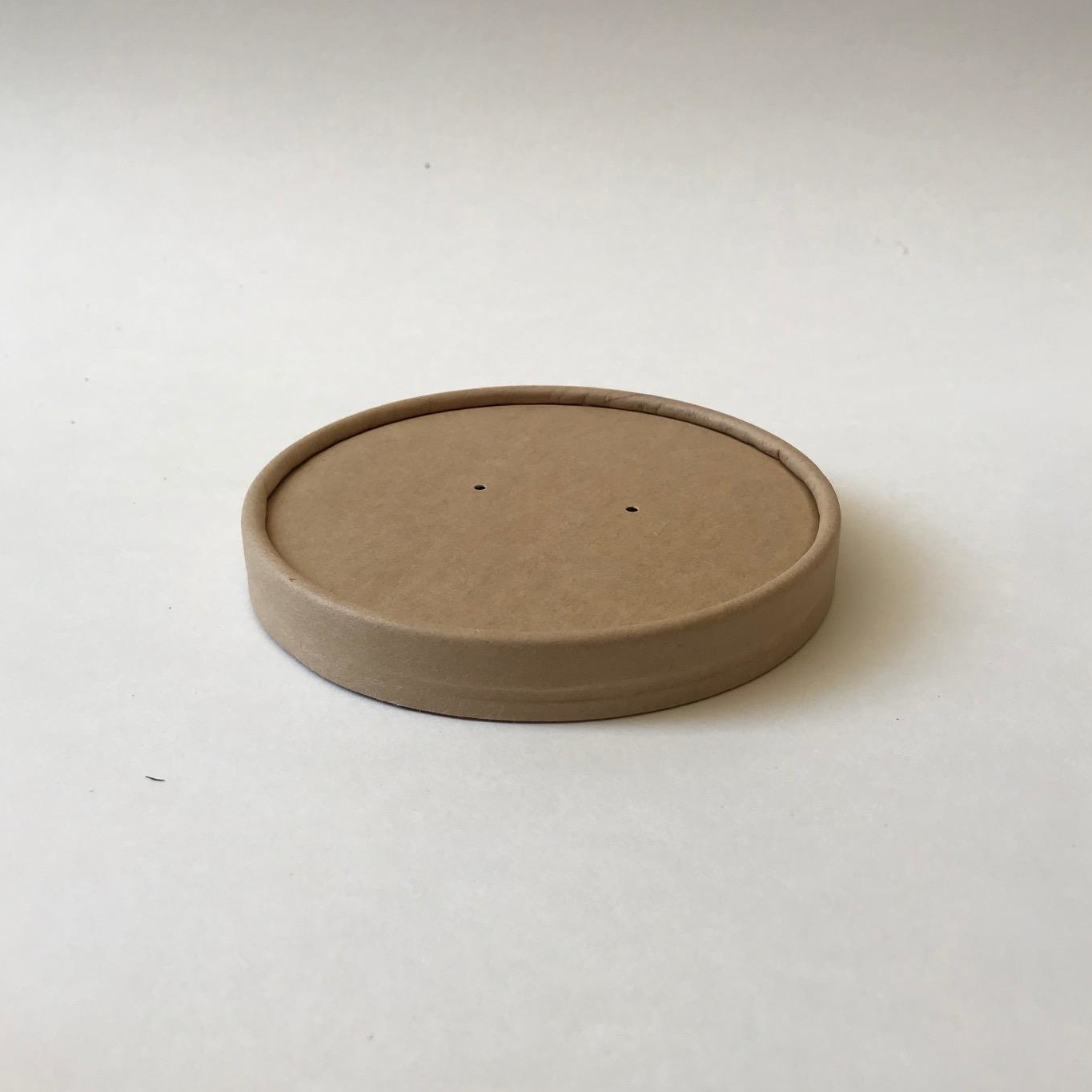 Крышка картонная к Чаше суповой 780мл, крафт, 25 штук/упак (Китай)