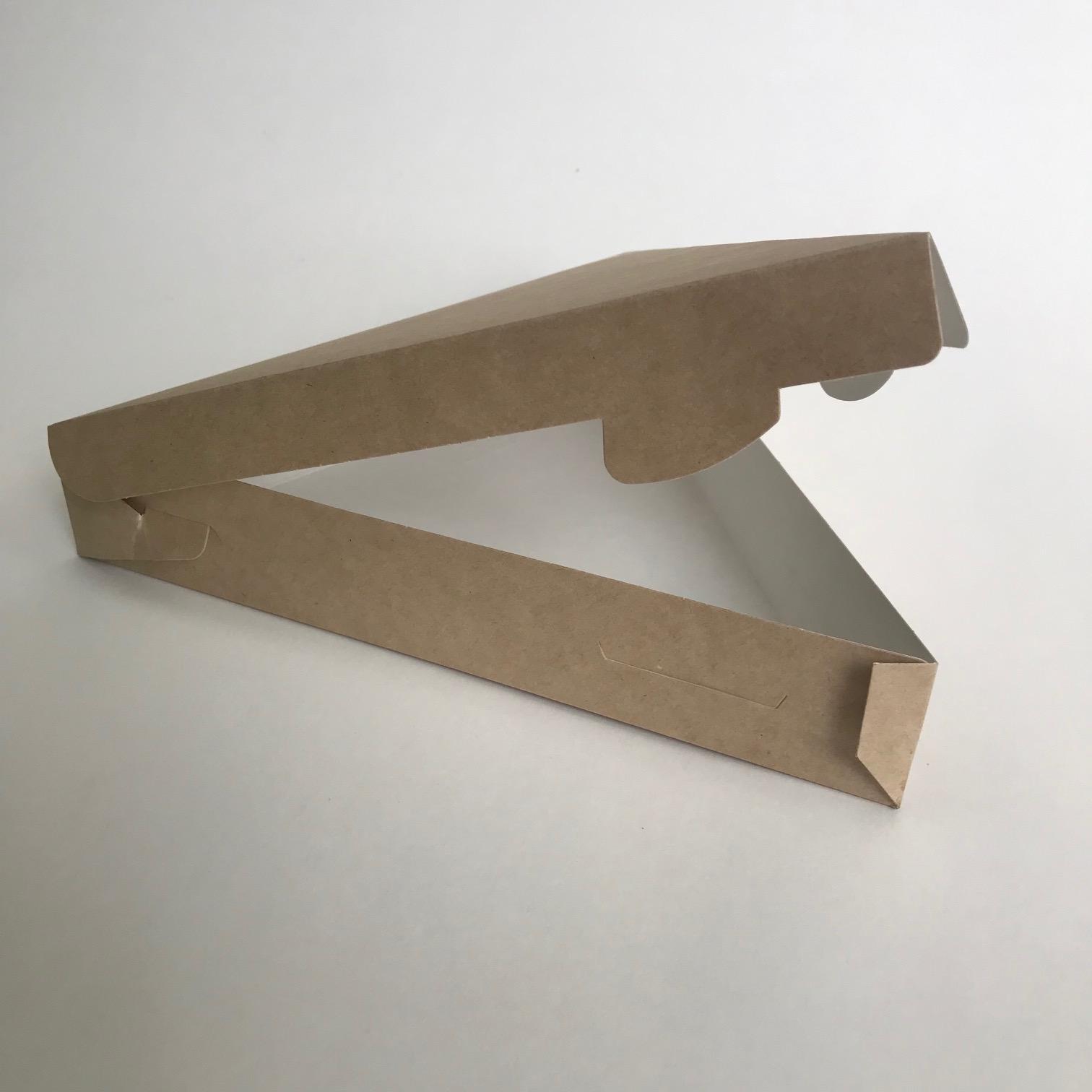 Уголок для пиццы 220x220x200 мм, крафт, 50 штук/упак.