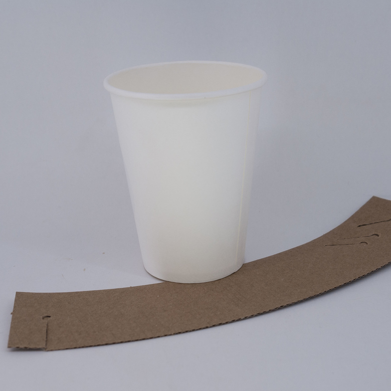 Капхолдер сборный на стакан 200-500 мл, крафт, 1000 штук/упак.