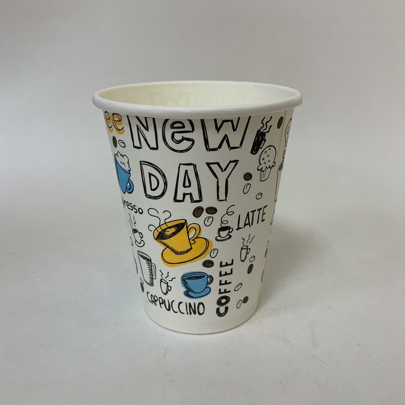 Стакан бумажный 250/270 мл «Нью Дэй Топ Прайс», 40 штук/упак (ГеккоКапс)