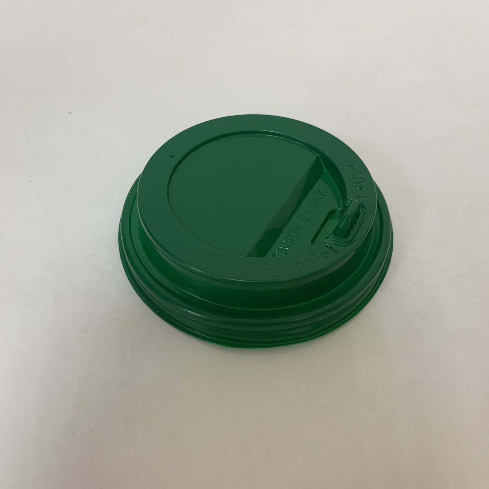 Крышка 80 мм, зеленая, 100 штук/упак.