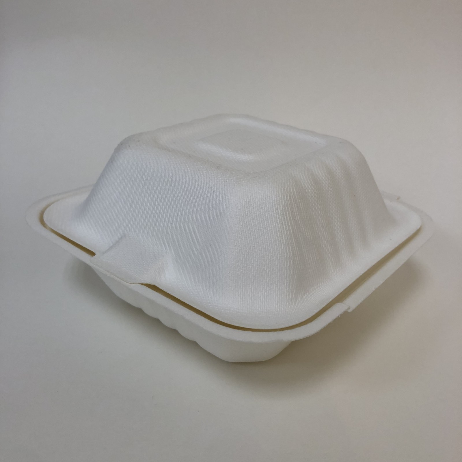 Бургербокс биоразлагаемый 166х153х63 мм, 450 мл, 50 штук/упак.