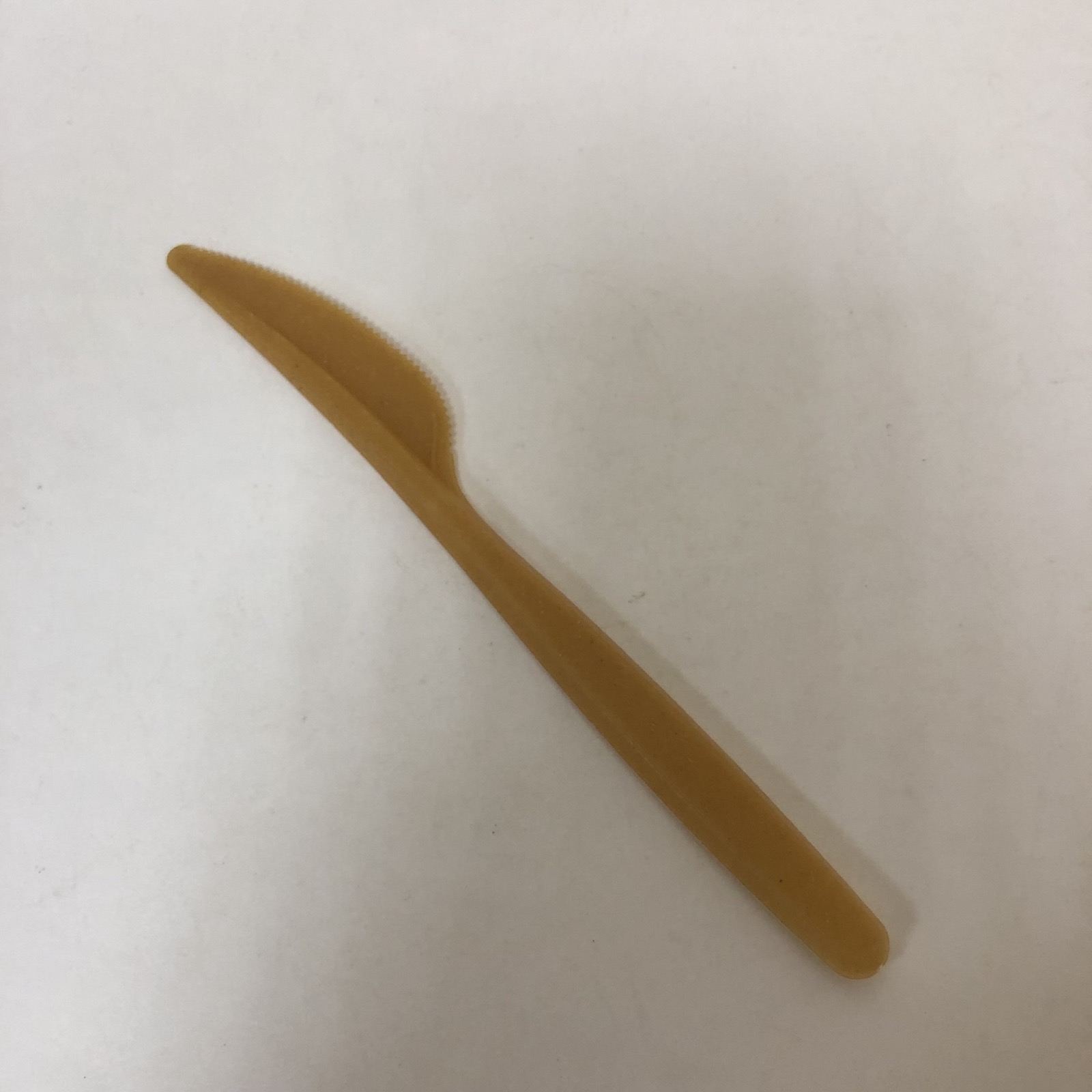 Нож БИО , из древесного композита 170 мм, 50 штук/упак.