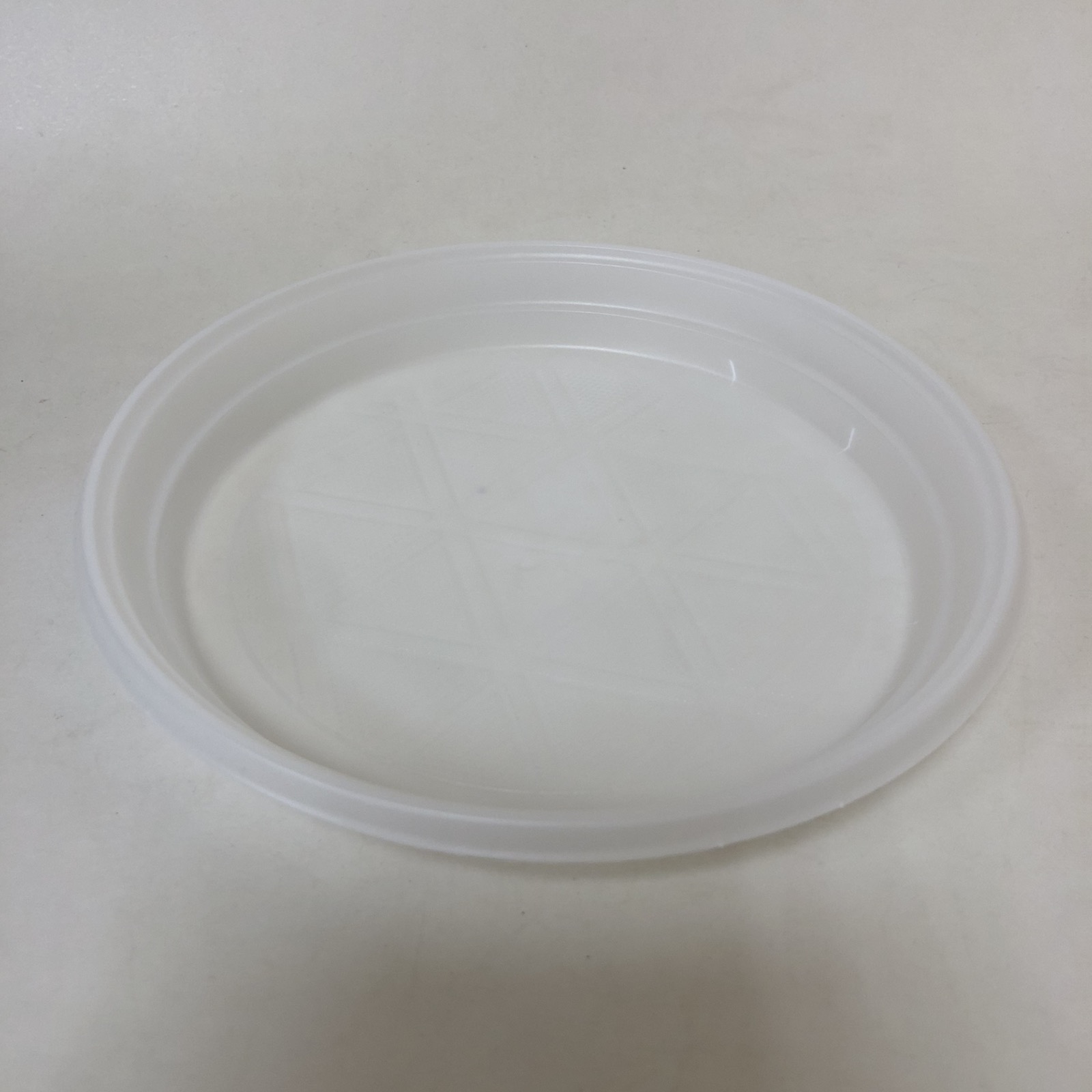 Тарелка ПП 205 мм, белая НОВАЯ, 100 штук/упак.