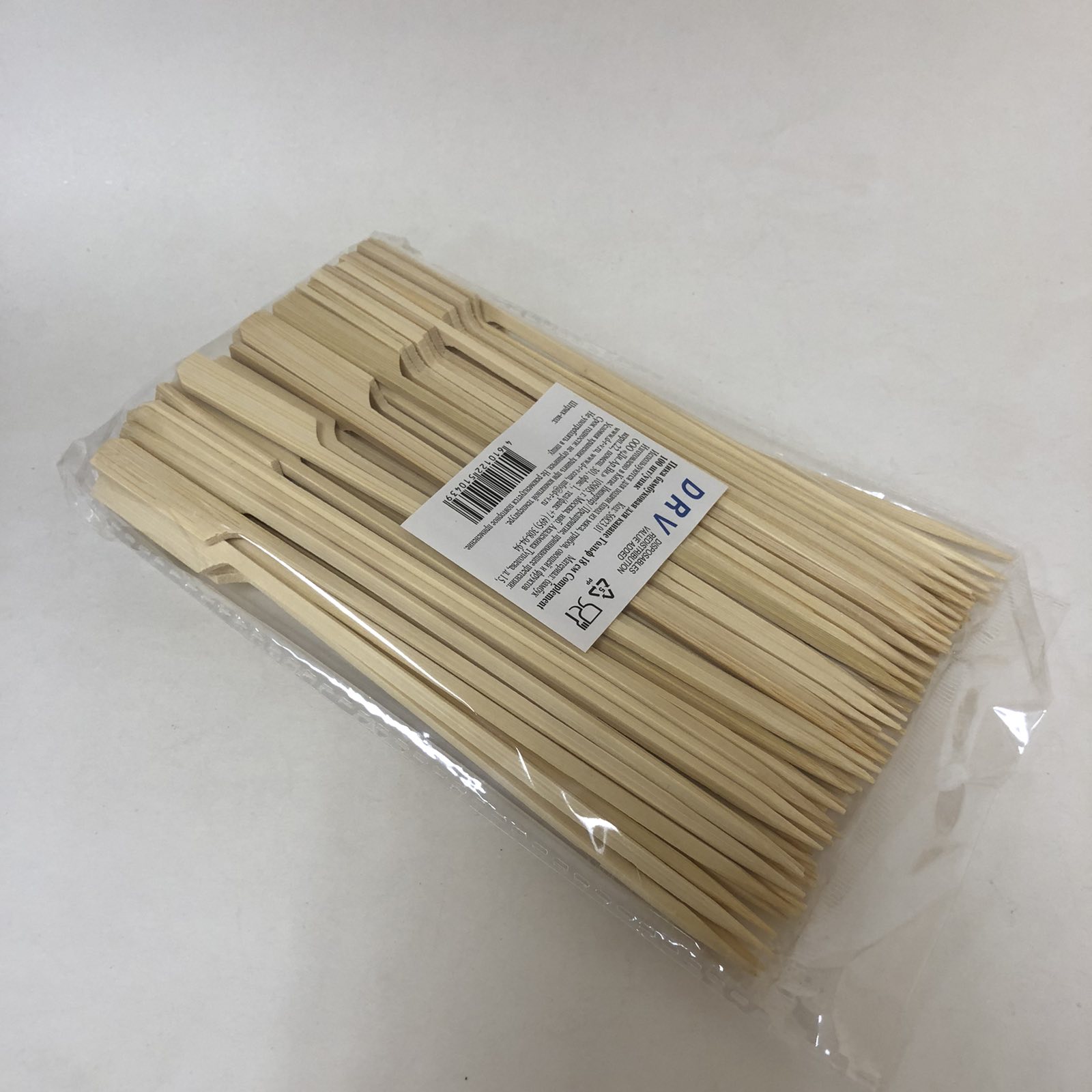 Пика бамбуковая для канапе Гольф 18см  100 шт/упак