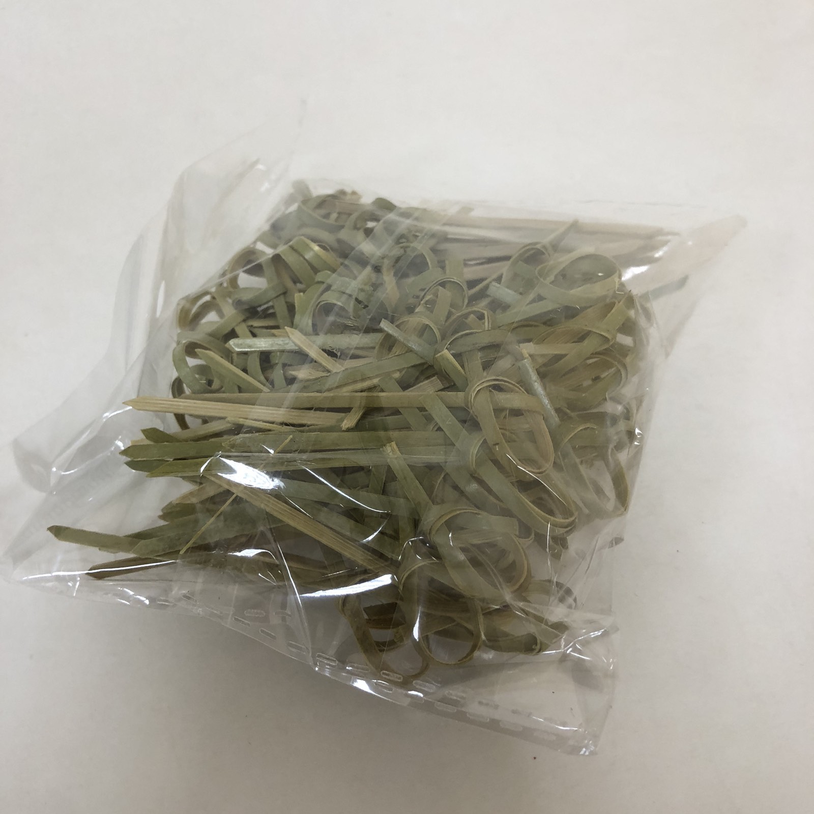 Пика бамбуковая для канапе Узелок 6 см, 100шт/упак