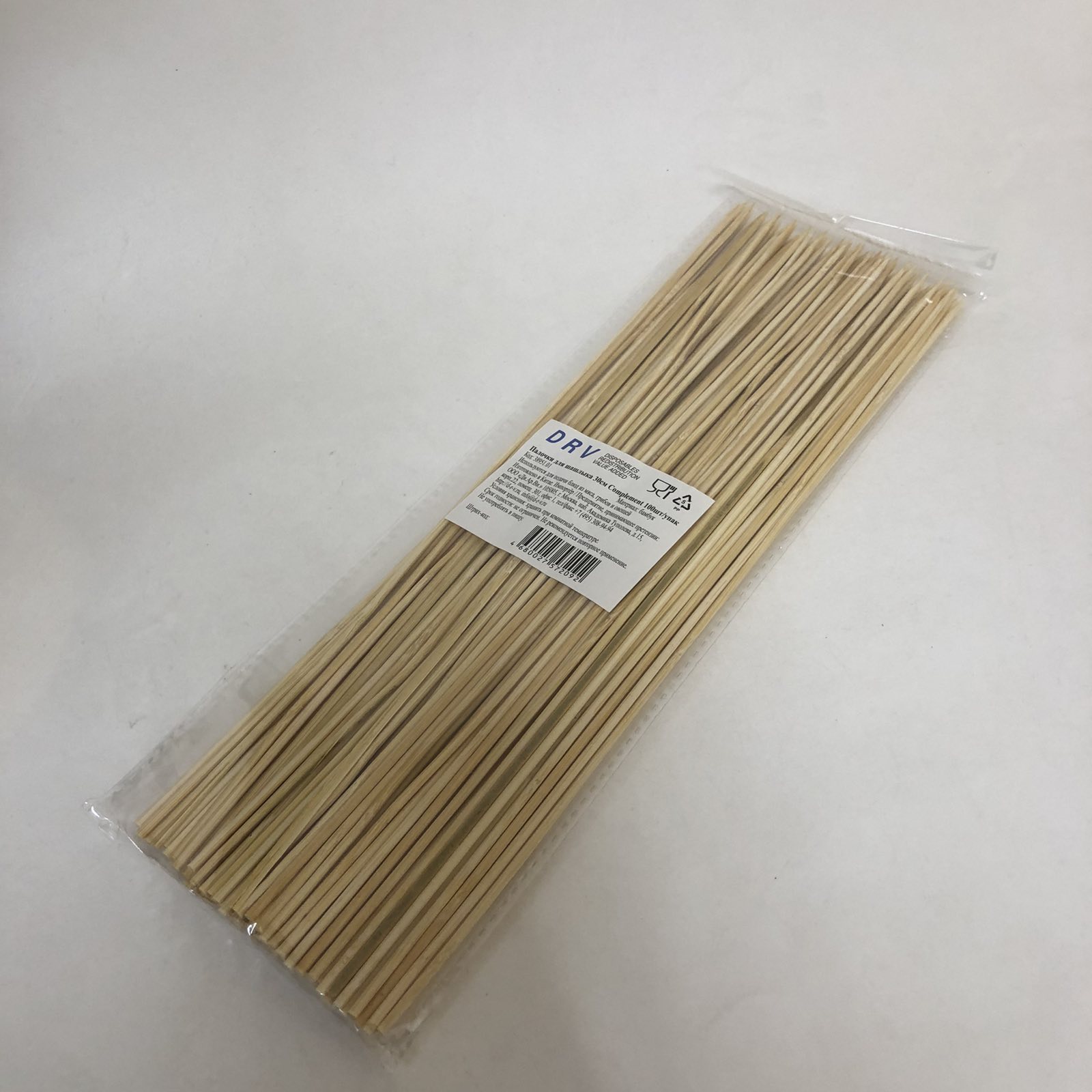 Палочки для шашлыка ДИАРВИ  30 см, 100 штук/упак.