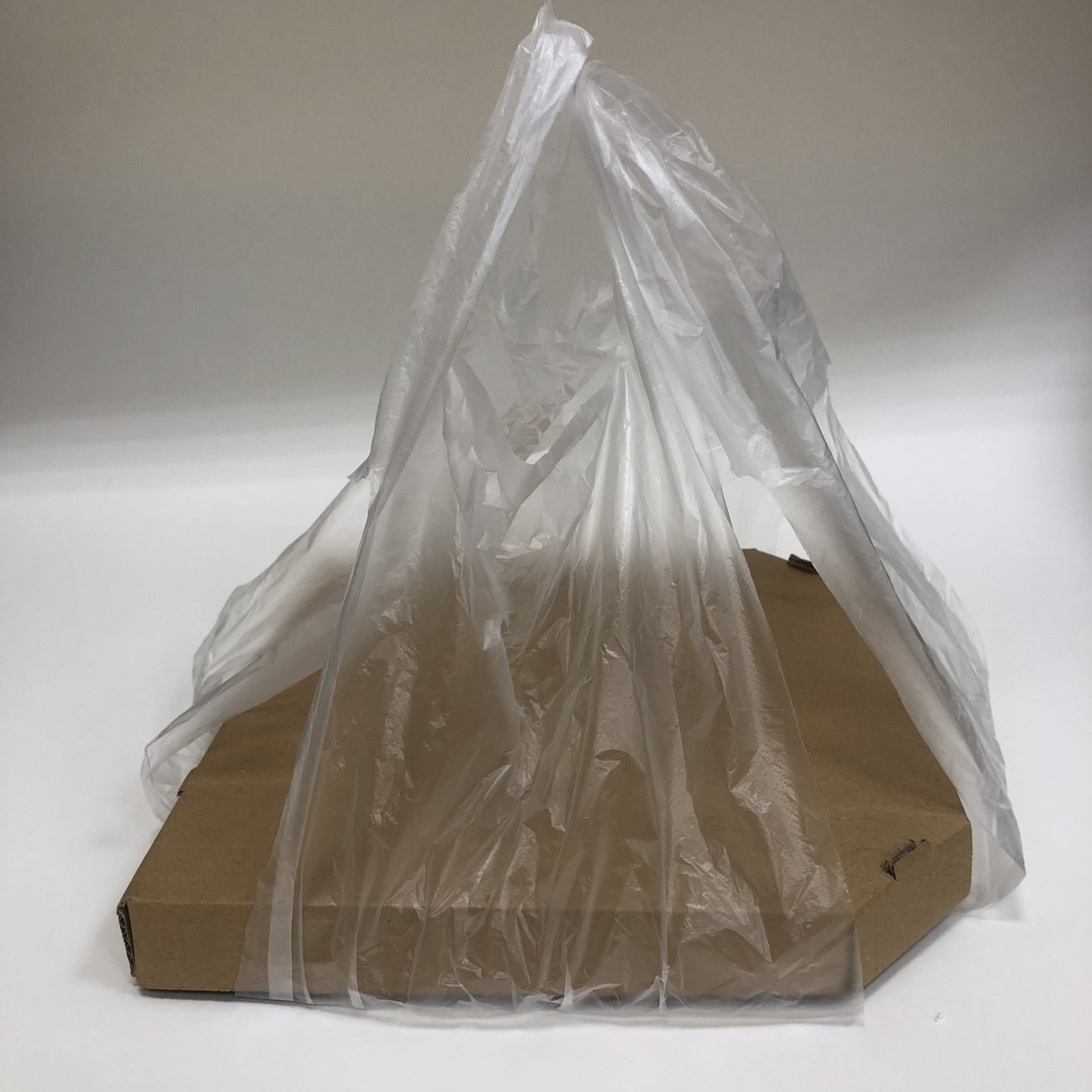 Пакет из ПНД для пиццы, прозрачный, 230*570мм, 3,5мкрн, 500 штук/упак.