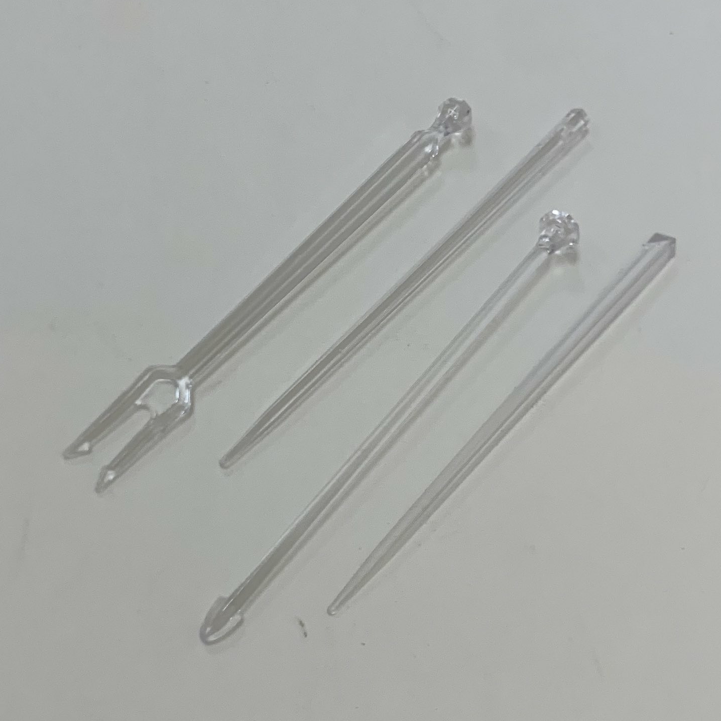 Палочки для снеков в ассортименте, 100 штук/упак.