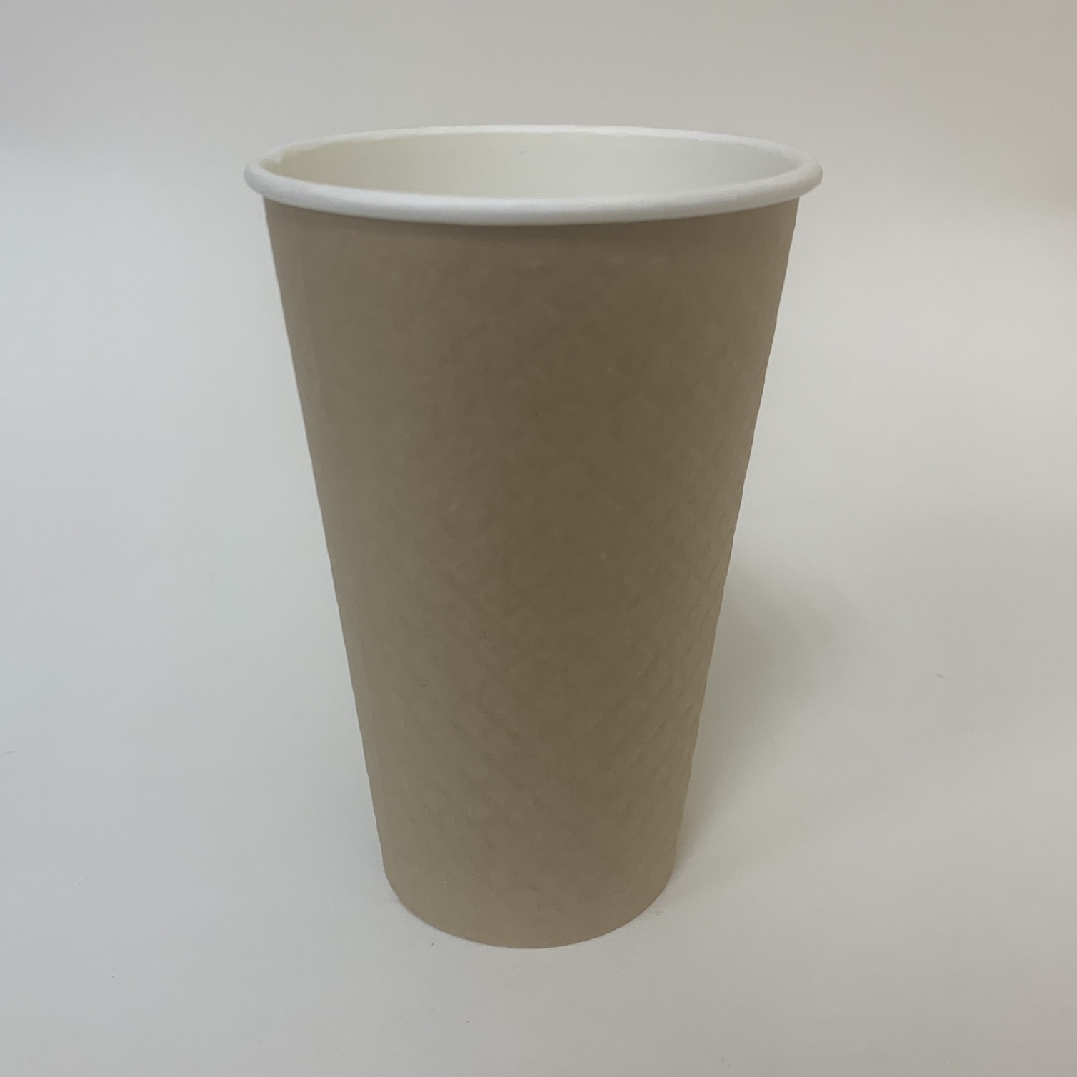 Стакан бумажный 400/530 мл «Waffle Kraft» , двухслойный, 25 штук/упак.