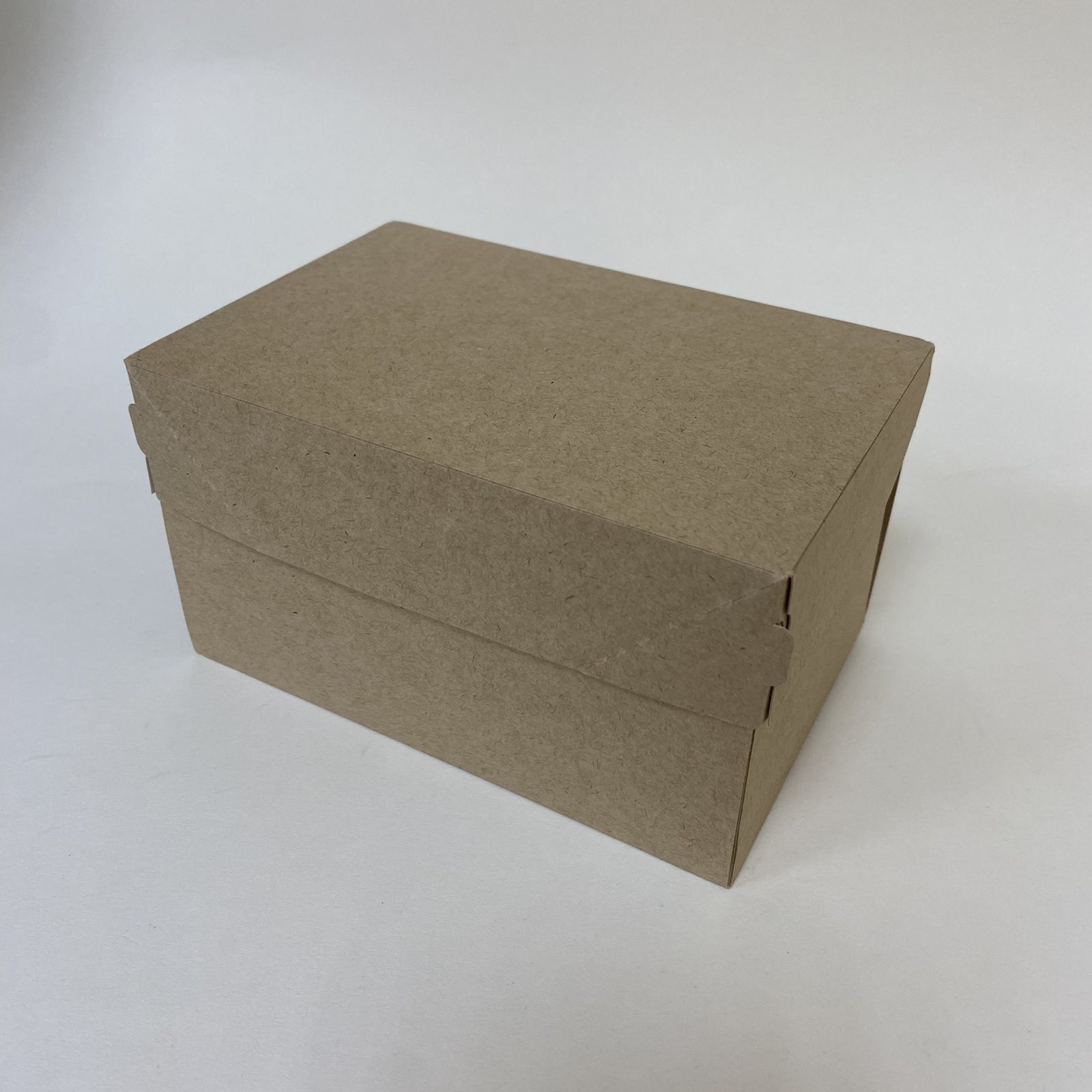 Упаковка для десертов 1200 мл, крафт, 50 штук/упак.