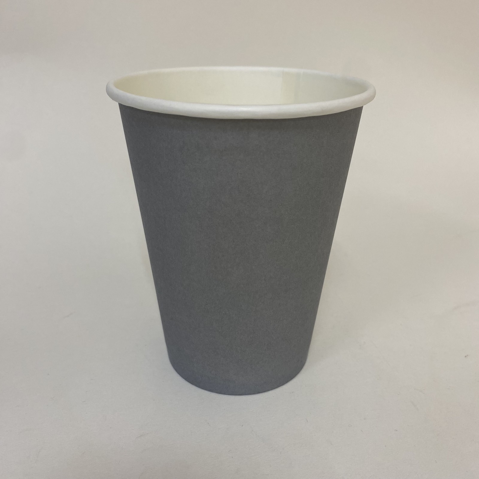 Стакан бумажный 350/430 мл «Серый», 40 штук/упак (ГеккоКапс)