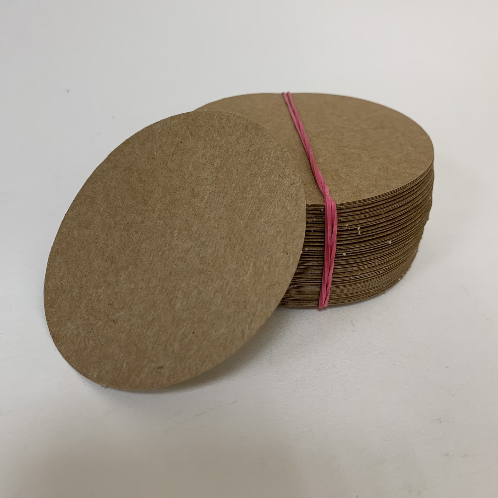 Подставка (бирдекель) 88мм под стакан, крафт, 100 штук/упак.