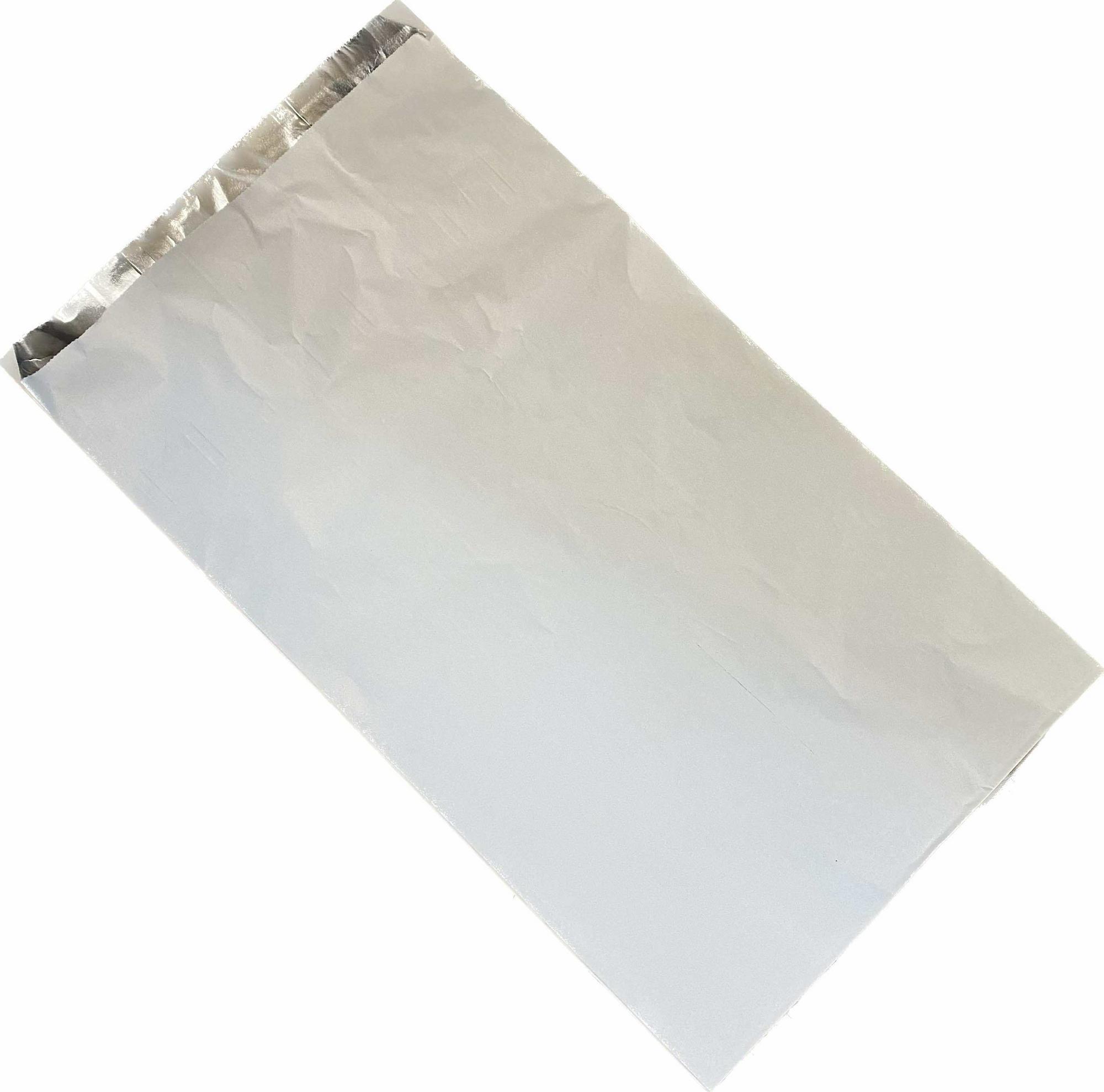 Пакет бумажный фольгированный 250x150x450 мм, 10 штук/упак.