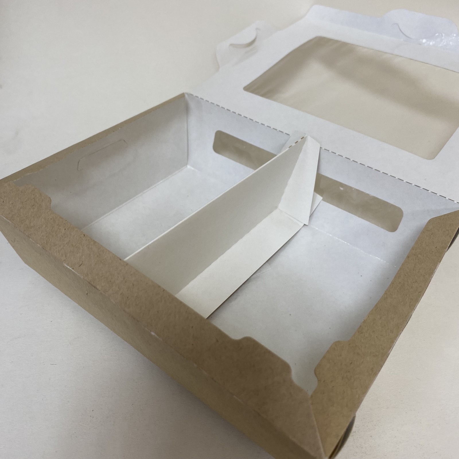 Разделитель для контейнера 1000 мл, крафт, 80 штук/упак.