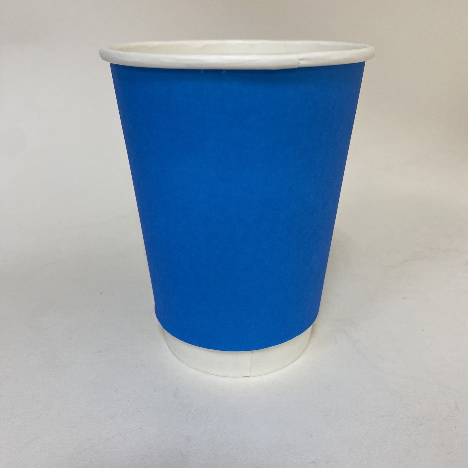 Стакан бумажный 350/400 мл «Синий», двухслойный, 15 штук/упак.