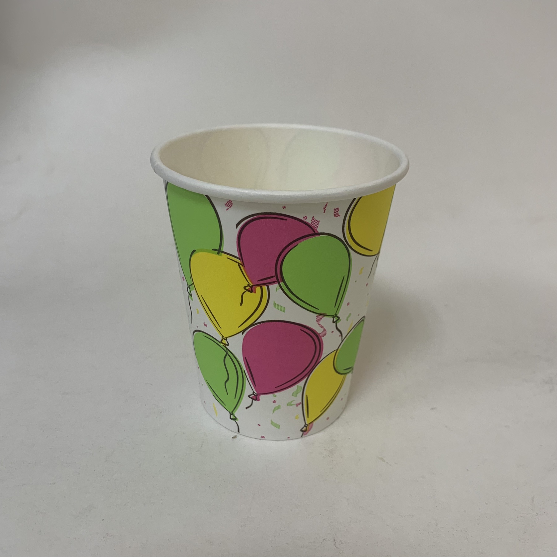 Стакан бумажный "Сегодня твой день" 250/270 мл, 50 штук/упак