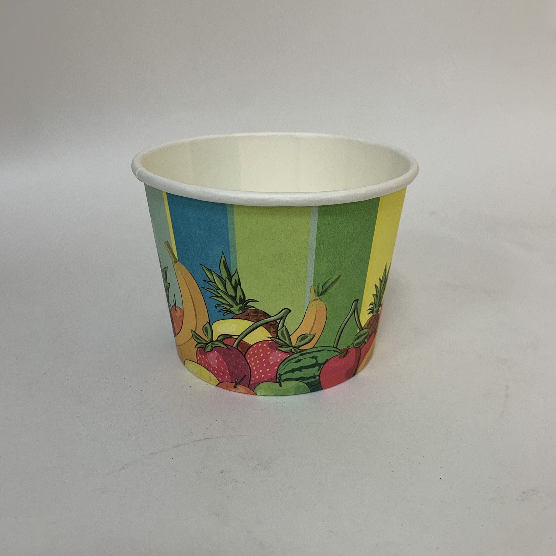 Креманка 330 мл, с рисунком "Фрукты", 90 штук/упак.