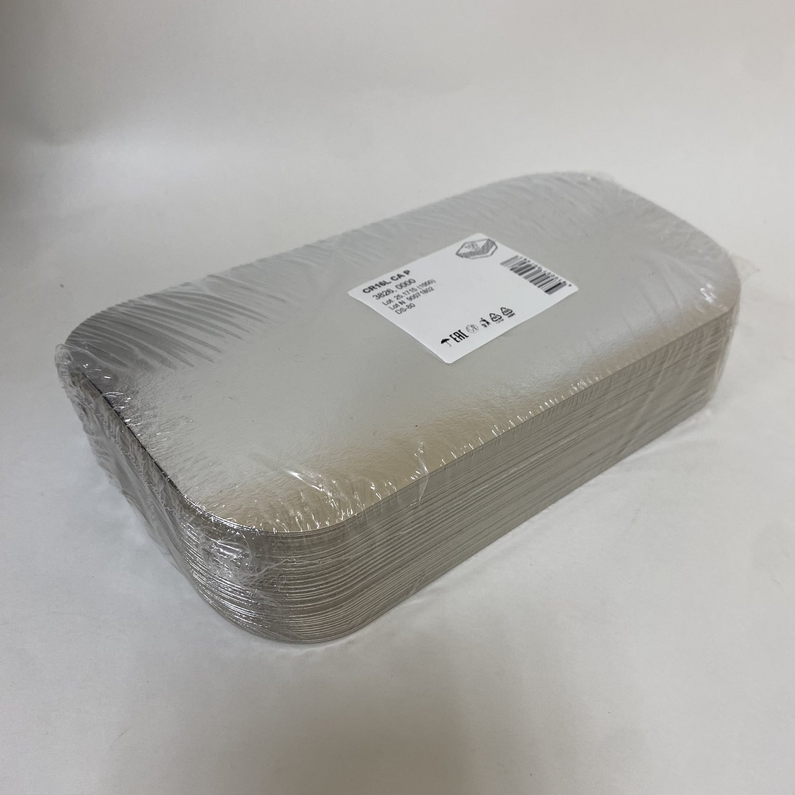 Крышка CR16R к контейнеру R16L, картон фольгированный  (100 штук/упак)