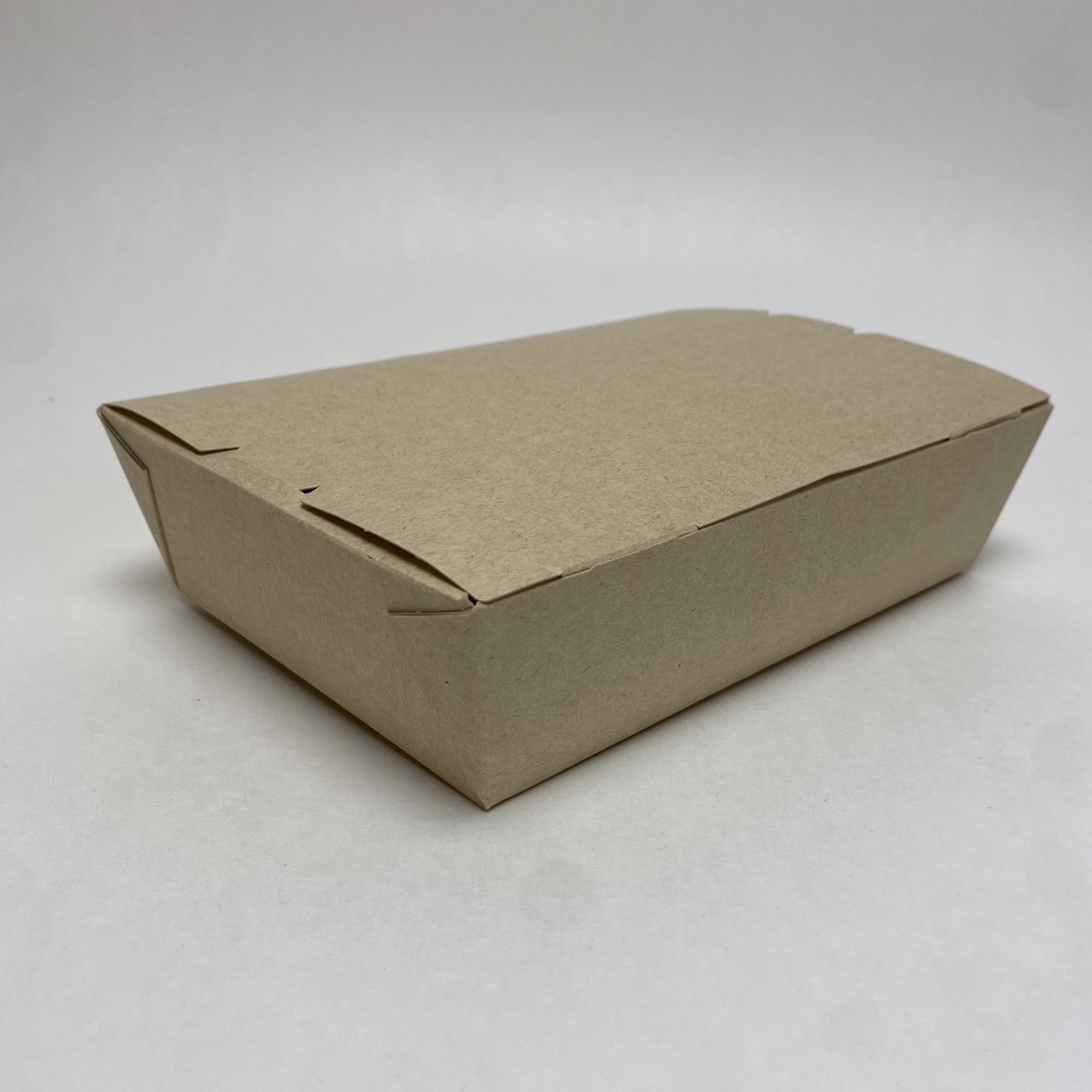 Ланч-Бокс  1500 мл, 220х165х55мм, крафт, 80 штук/упак.